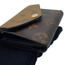 Load image into Gallery viewer, LOUIS VUITTON Portefeuille Zoe NoirM80725 Monogram/Monogram Reverse Canvas