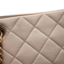 将图像加载到图库查看器中,CHANEL Matelasse Chain Shoulder Bucket Bag BeigeAS3873 Lambskin Size Small