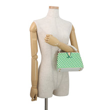 将图像加载到图库查看器中,LOUIS VUITTON Capucines Green/WhiteM59879 Taurillon Leather Textile Size MINI