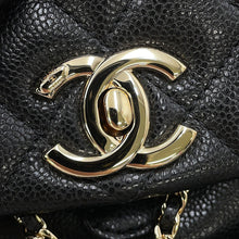 将图像加载到图库查看器中,CHANEL Matelasse Small Backpack BlackAS3860-B16985-94305 Caviar Leather