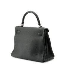 将图像加载到图库查看器中,HERMES Kelly Black Togo Leather Size 28