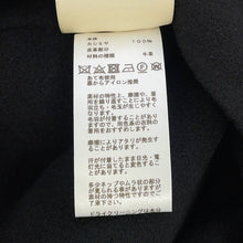 将图像加载到图库查看器中,HERMES Double-faced wrap coat Size 34 Black Cashmere100%