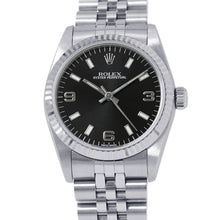 Load image into Gallery viewer, ROLEX Oyster Perpetual W31mm Stainless Steel K18WG Black Dial67514