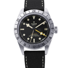 将图像加载到图库查看器中,TUDOR Black Bay Pro W39mm Stainless Steel Leather Rubber Black DialM79470-0003