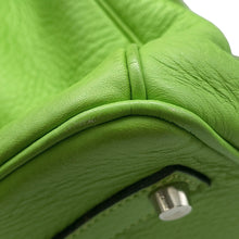 将图像加载到图库查看器中,HERMES Birkin Apple Green Taurillon Clemence Size 35