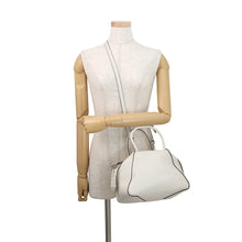 Load image into Gallery viewer, PRADA Supernova 2WAY Bag White1BA365 Leather Size Medium