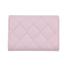 Load image into Gallery viewer, CHANEL Matelasse Compact Wallet Light PurpleAP0230 Caviar Leather