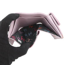 Load image into Gallery viewer, CHANEL Matelasse Compact Wallet Light PurpleAP0230 Caviar Leather