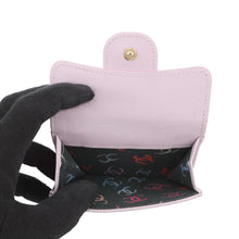Load image into Gallery viewer, CHANEL Matelasse Compact Wallet Light PurpleAP0230 Caviar Leather