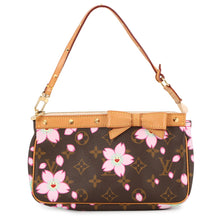 Load image into Gallery viewer, LOUIS VUITTON Pochette Accessoires Brown/PinkM92006 Monogram Cherry Blossom
