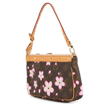 Load image into Gallery viewer, LOUIS VUITTON Pochette Accessoires Brown/PinkM92006 Monogram Cherry Blossom
