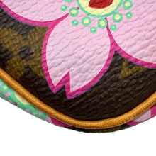 Load image into Gallery viewer, LOUIS VUITTON Pochette Accessoires Brown/PinkM92006 Monogram Cherry Blossom