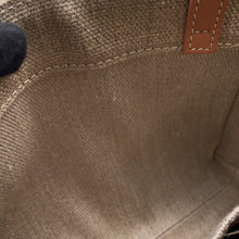 将图像加载到图库查看器中,Chloe Woody Mini 2WAY Bag Woden OrangeCHC24UP237L17847 Canvas Shiny Calf Leather