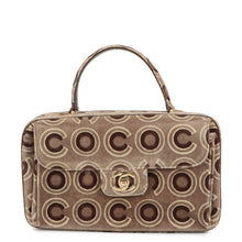 Load image into Gallery viewer, CHANEL COCO Flap Handbag Beige/Brown Velour