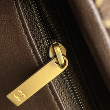 Load image into Gallery viewer, CHANEL COCO Flap Handbag Beige/Brown Velour