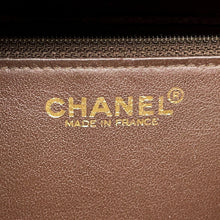 Load image into Gallery viewer, CHANEL COCO Flap Handbag Beige/Brown Velour