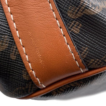 Load image into Gallery viewer, CELINE Triomphe Small Drawstring Shoulder Bag Tan191142BZJ PVC Leather