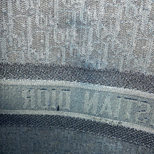 将图像加载到图库查看器中,Dior Book tote BlueM1286ZWAL Denim Size Large