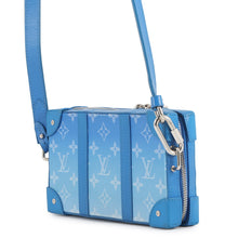 将图像加载到图库查看器中,LOUIS VUITTON Crows Collection Soft Trunk Wallet Blue/WhiteM45432 Monogram Clouds