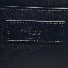 Load image into Gallery viewer, SAINT LAURENT PARIS 2WAY vanity bag Black Patent Leather