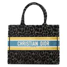 将图像加载到图库查看器中,Dior Book tote Black/GrayM1296ZTGT_M932 Velour Size Medium