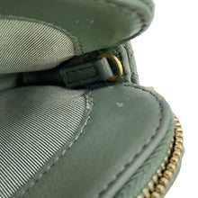 Load image into Gallery viewer, CHANEL Matelasse Chain wallet GreenA82527 Caviar Leather