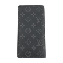 Load image into Gallery viewer, LOUIS VUITTON Portefeuille Brazza NoirM61697 Monogram Eclipse