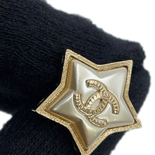 Load image into Gallery viewer, CHANEL Star Motif CC Logo EarringsA99139 Metal