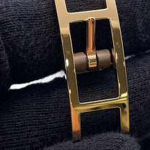 Load image into Gallery viewer, HERMES Be Api de Bourtour Bracelet Size T2 Etoupe/Nata Swift Leather