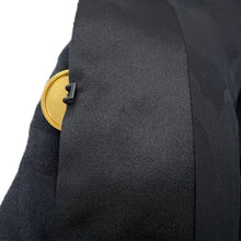 Load image into Gallery viewer, CHANEL Collarless Jacket Size 34 BlackP61936-V30843-94305 Wool80% Silk12% Polyamide8%