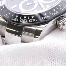 将图像加载到图库查看器中,ROLEX Cosmograph Daytona W40mm Stainless Steel Black Dial116500LN