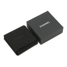 Load image into Gallery viewer, CHANEL CC Logo Bijoux Earrings Metal Bijoux Rhinestone Faux Pearl