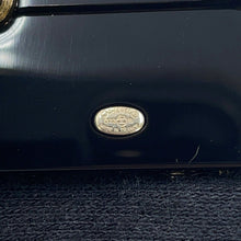 Load image into Gallery viewer, CHANEL Brooch Black/Gold Plastic Gold Plated Rhinestone Faux Pearl