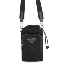 Load image into Gallery viewer, PRADA Re-Nylon Smartphone Case Shoulder Black2ZH155_2DMI_F0002 Nylon Leather