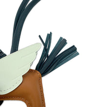 将图像加载到图库查看器中,HERMES Rodeo Pegasus Gold/Vert Chypre/Vert Fizz Lambskin Size PM