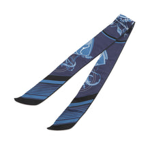 Load image into Gallery viewer, HERMES Twilly EX-LIBRIS Black / Marine / White Silk100% Leather