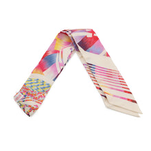 将图像加载到图库查看器中,HERMES Twilly Ex-Libris Kyoto Marble EX-LIBRIS MARBLE Rose/Blanc/Blue Silk100%