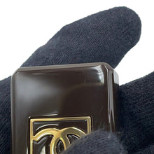 Load image into Gallery viewer, CHANEL Perfume motif brooch Brown Plastic