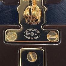 Load image into Gallery viewer, CHANEL Perfume motif brooch Brown Plastic