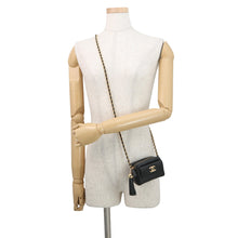 Load image into Gallery viewer, CHANEL Matelasse Mini ChainClutch BlackAP4744 Caviar Leather