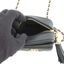 Load image into Gallery viewer, CHANEL Matelasse Mini ChainClutch BlackAP4744 Caviar Leather