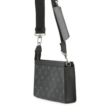 将图像加载到图库查看器中,LOUIS VUITTON Gaston Wearable Wallet NoirM81124 Monogram Eclipse Reverse