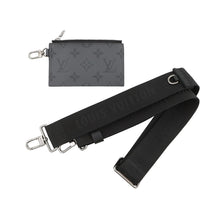 将图像加载到图库查看器中,LOUIS VUITTON Gaston Wearable Wallet NoirM81124 Monogram Eclipse Reverse