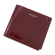 Load image into Gallery viewer, SAINT LAURENT PARIS East / West Wallet Bordeaux396307AAEJ16947 Patent Leather