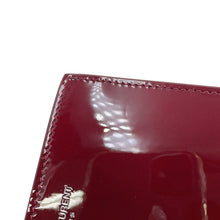 Load image into Gallery viewer, SAINT LAURENT PARIS East / West Wallet Bordeaux396307AAEJ16947 Patent Leather