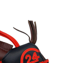 Load image into Gallery viewer, HERMES Rodeo Loveo 24 Terre/Capucines/Black Lambskin Swift Leather Size PM