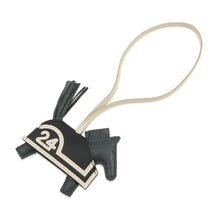 Load image into Gallery viewer, HERMES Rodeo Loveo 24 Vert Mangrove / Black / Craie Lambskin Swift Leather Size PM