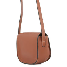 Load image into Gallery viewer, CELINE Folco Cuir Triomphe Shoulder Bag Tan198263DU3.04LU Smooth Calf Leather