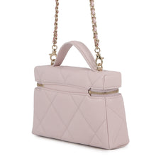 Load image into Gallery viewer, CHANEL Vanity CC Logo Chain Shoulder LavenderAP4936 Caviar Leather