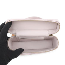 Load image into Gallery viewer, CHANEL Vanity CC Logo Chain Shoulder LavenderAP4936 Caviar Leather